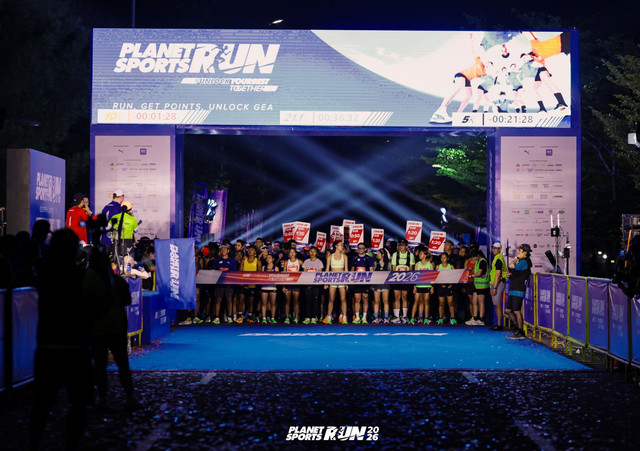 Start Line Planet Sports Run 2026. Foto: Dok. Planet Sports Asia