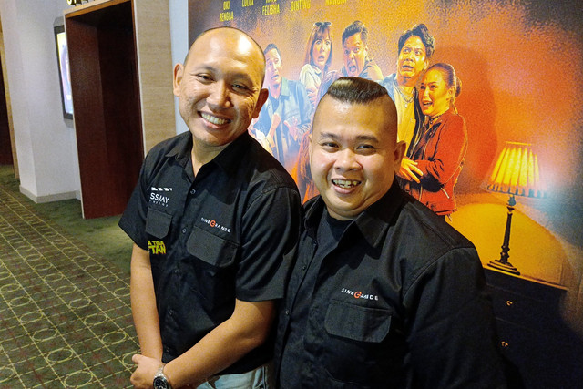 Artis Oki Rengga dan Lolox saat ditemui di Kawasan Casablanca, Jakarta Selatan, Senin (9/3/2026). Foto: Aprilandika Pratama/kumparan