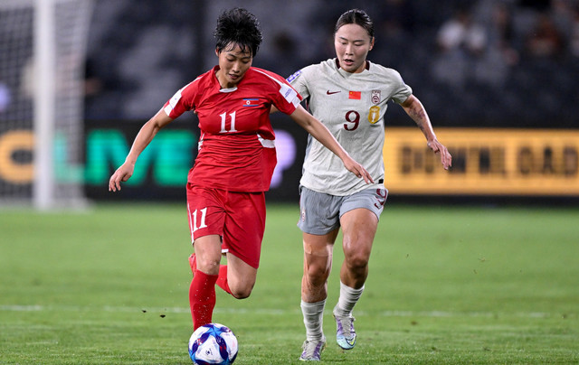 Timnas Wanita China mengalahkan Korea Utara di laga terakhir fase grup Piala Asia Wanita 2026. Foto: AFC