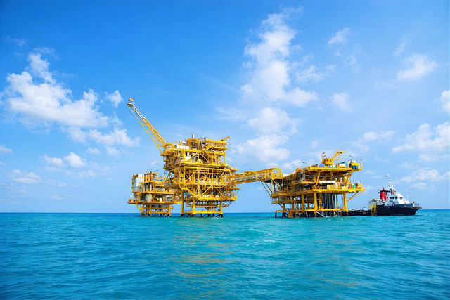 Ilustrasi pengeboran PT Saka Energi Indonesia (SAKA). Foto: SAKA