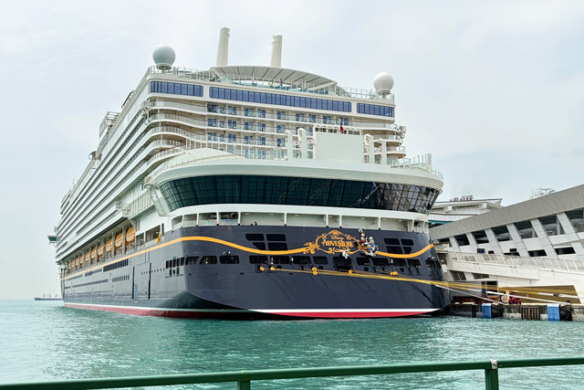 Disney cruise line Singapore. Foto: Eka Nurjanah/kumparan