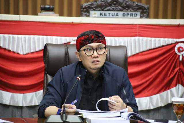 Ketua Pansus 11 DPRD Kota Bandung, Andri Gunawan. Foto: Dok. DPRD Kota Bandung