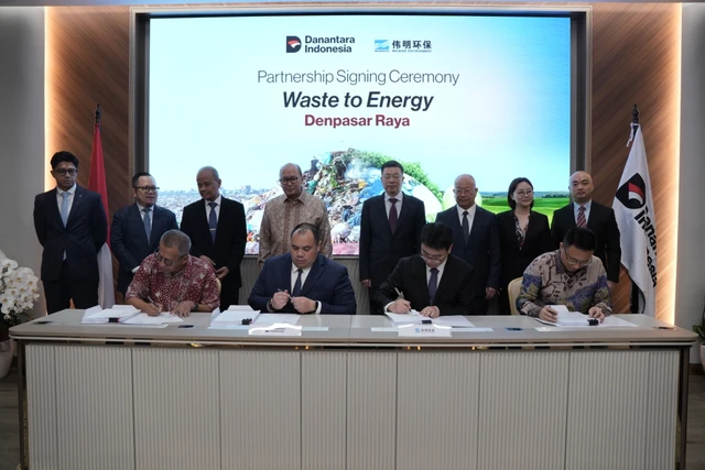 Foto: Partnership Signing Ceremony Waste to Energy antara Danantara Indonesia dengan Zhejiang Weiming Environment Protection Co., Ltd. (Dok. Danantara Indonesia, 2026)