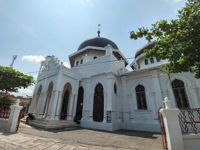 Miniatur Masjid Raya Baiturrahman Aceh Yogyakarta, salah satu masjid ramah musafir di DIY. Foto:Dani Novryadi/Istimewa