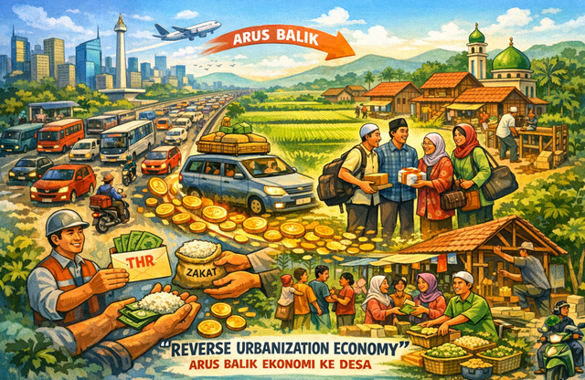 “Reverse Urbanization Economy”: Arus Balik Ekonomi ke Desa