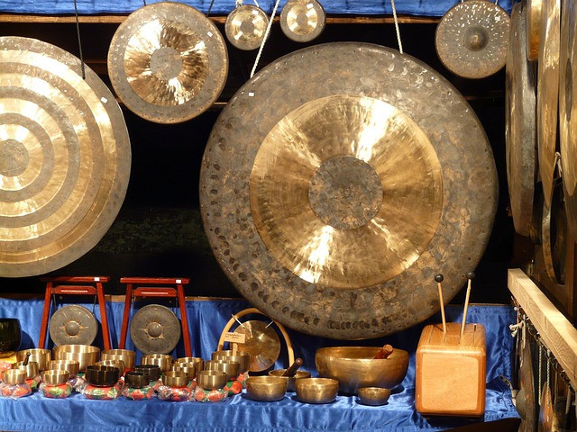 Gong Rote merupakan istrumen utama pengiring pertunjukan Tari Foti. Sumber foto: pixabay.com