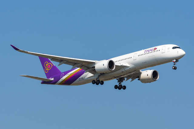 Ilustrasi Thai Airways. Foto: Minh K Tran/Shutterstock