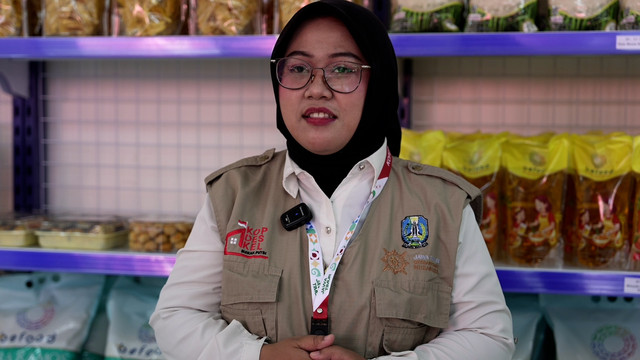 Lely Putri Arum Ningtyas pendaming Koperasi Merah Putih di Pasuruan. Dok. Istimewa
