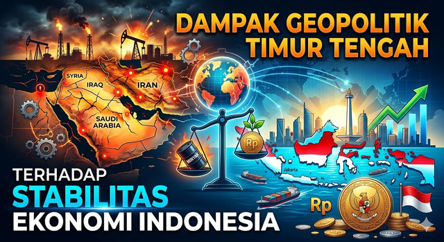 Dampak Geopolitik Timur Tengah (Sumber : Ilustrasi Penulis)