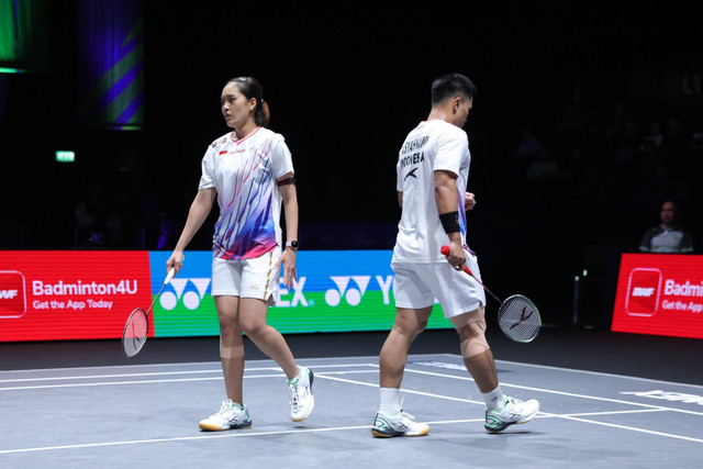 Amri Syahnawi dan Nita Marwah di Swiss Open 2026. Foto: PBSI