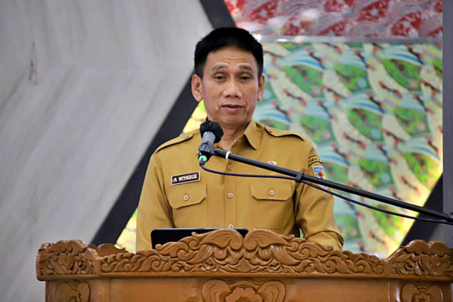 Wamendagri Akhmad Wiyagus hadiri Musrenbang RKPD Garut Tahun 2027 di Garut, Jawa Barat, Senin (16/3/2026). Foto: Dok. Kemendagri