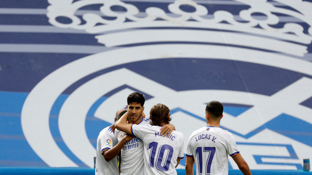 Ilustrasi Real Madrid vs Man City Leg 2 Tayang di TV Mana Jam Berapa. Foto: Susana Vera/REUTERS/kumparanBOLA