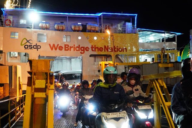 Kondisi Pelabuhan Gilimanuk di masa mudik lebaran. Foto: Dok. ASDP 