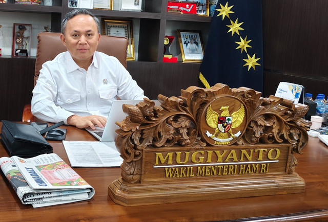 Wakil Menteri HAM RI, Mugiyanto.  Foto: Dok. Istimewa/SOina