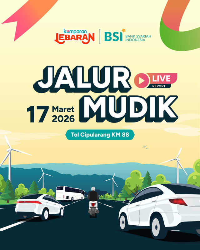 Live Jelajah Jalur Mudik 2026. Foto: kumparan