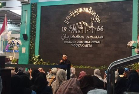 Kajian sebelum Berbuka Puasa di Masjid Jogokariyan. Foto: Dokumentasi pribadi