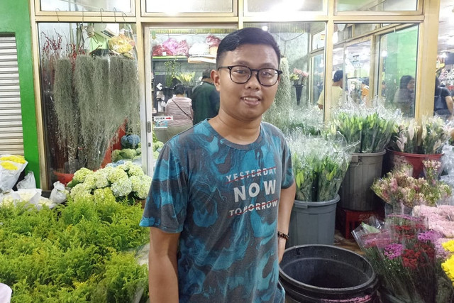 Suasana di Pasar Bunga Rawa Belong, Jakarta Barat, Kamis (19/3/2026). Foto: Nauval Pratama/kumparan