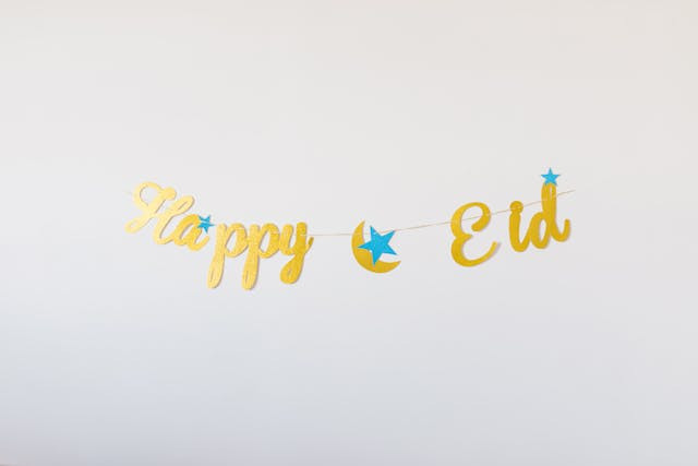 Contoh banner halal bi halal, foto hanya ilustrasi: Pexels/RDNE Stock project