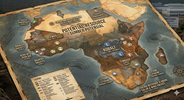 Ilustrasi Potensi sumber daya. Sumber: GeminiAI