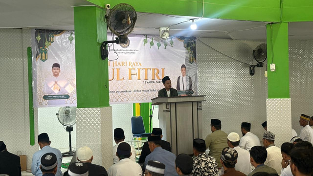 Warga Binaan Lapas Bulukumba Laksanakan Shalat Idul Fitri 1447 H dengan Khidmat