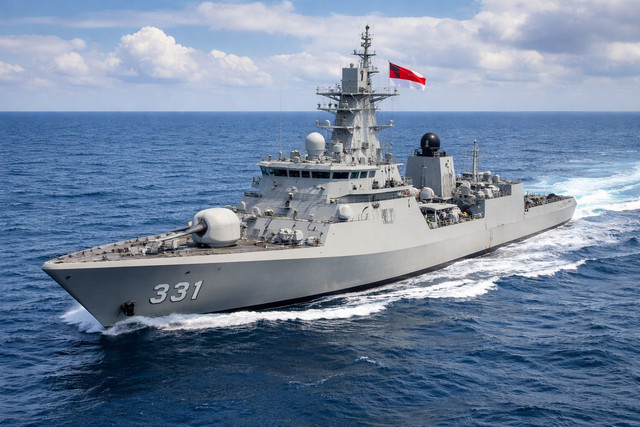 Diperlukan Angkatan Laut yang kuat untuk menjaga marwah kebesaran bangsa nusantara (Sumber: AI generated image)