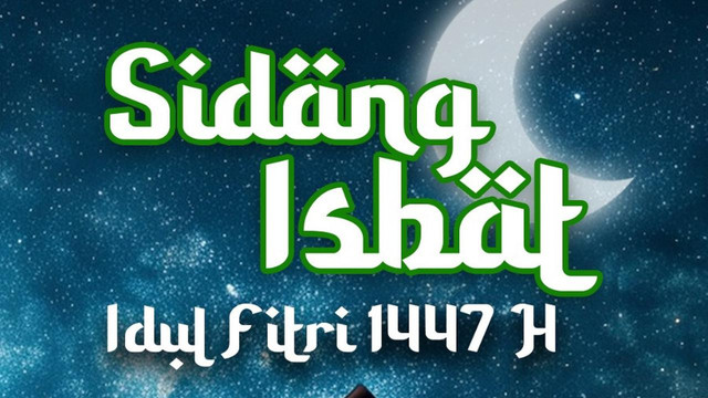 Sidang Istbath Idul Fitri (Generated by AI)