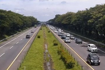 Pantauan arus lalu lintas di ruas Tol Cipali, Minggu (22/3/2026). Foto: Humas Astra Tol Cipali