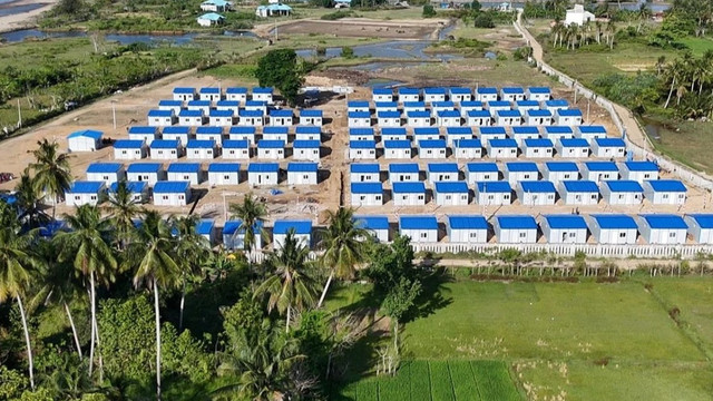 Sebanyak 104 huntap rampung dibangun Kemenkopolkam di Kabupaten Aceh Utara. Foto: Kemenkopolkam