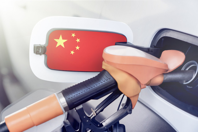 Ilustrasi SPBU di China. Foto: Vladimir Razgulyaev/Shutterstock