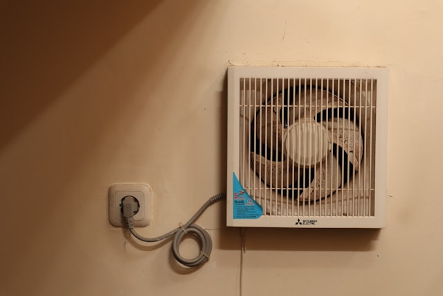 Ilustrasi exhaust fan dapur portable. Foto: Unsplash.