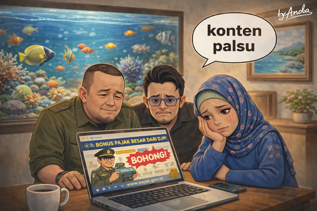 Waspada Konten Penipuan Berkedok DJP