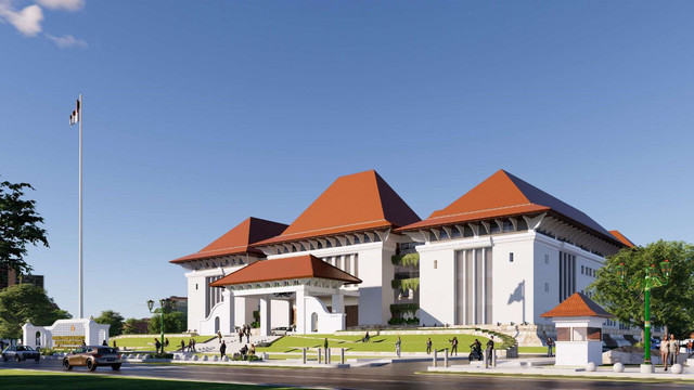 Desain gedung baru DPRD DIY. Foto: Dok. DPRD DIY