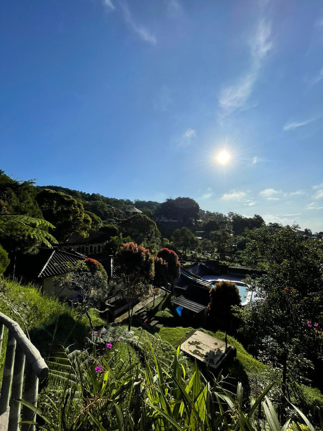 Wisata alam Baturraden. Foto: Dokumentasi pribadi