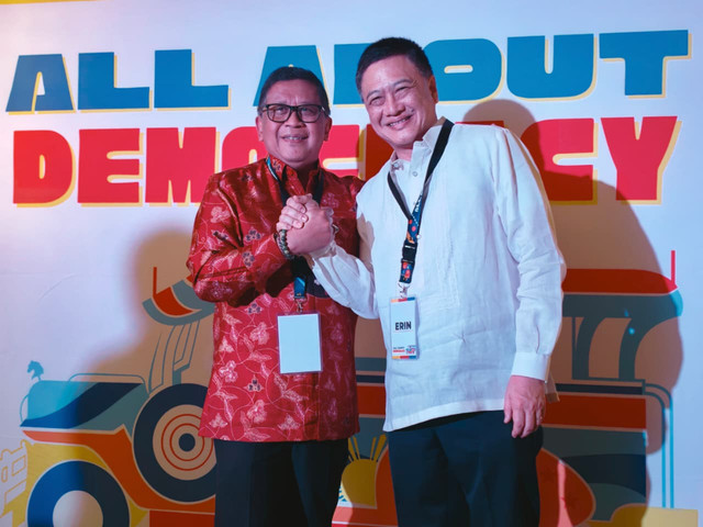 Sekjen PDIP Hasto Kristiyanto menghadiri pembukaan rangkaian kegiatan Council of Asian Liberals and Democrats (CALD) di Hotel Dusit Thani, Manila. Foto: Dok. PDIP