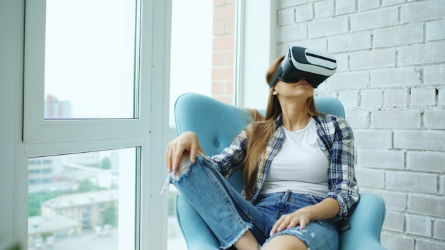 Ilustrasi headset VR terbaik 2026. Foto: Unsplash.