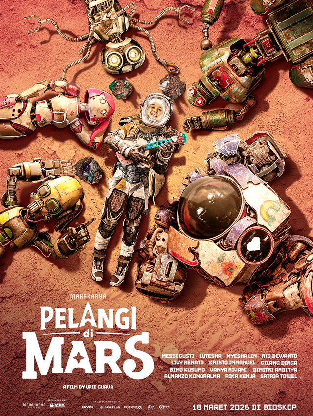 Poster film Pelangi di Mars. Foto: Istimewa