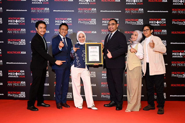 Klinik BAMED raih Specialty Clinic of the Year 2026 dalam ajang Healthcare Asia Awards 2026. Foto: Dok. Istimewa