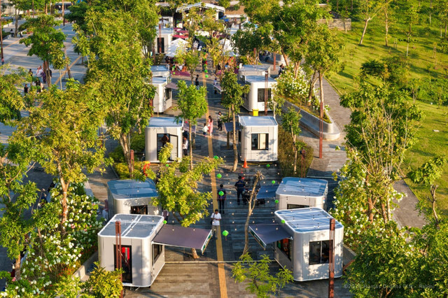 Ekonomi UMKM bergeliat imbas Turis domestik dan asing antusias mengunjungi IKN saat libur lebaran. Foto: Dok. Bakom RI