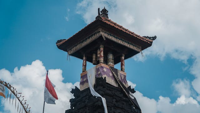Bale Kulkul merupakan salah sati arsitektur tradisional khas Bali. Sumber foto: pexels.com