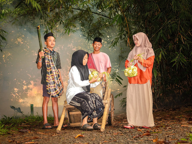 Kehangatan Merayakan Lebaran. Sumber: Pexels.com