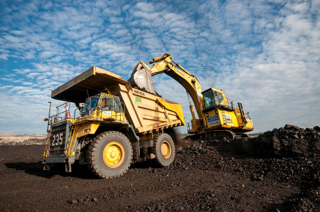 Ilustrasi pertambangan, PT Buma Internasional Grup Tbk (DOID). Ilustrasi: DOID. 