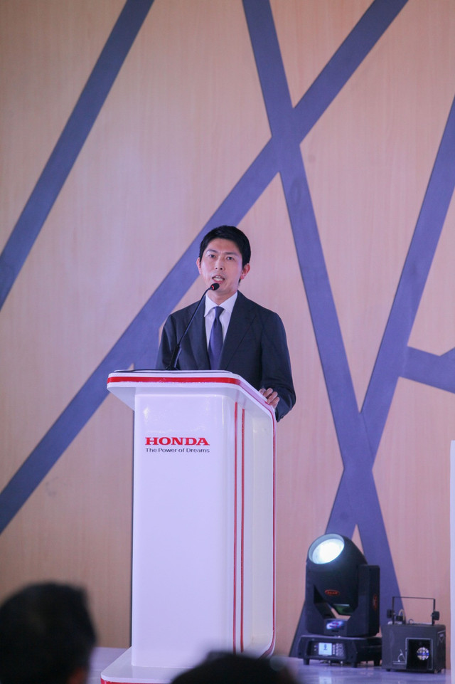 Presiden Direktur Honda Prospect Motor Masanao Kataoka. Foto: dok. HPM