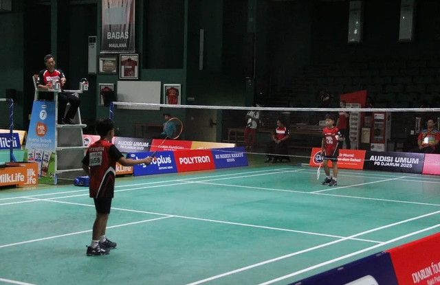 Audisi Umum PB Djarum di GOR Djarum Jati, Kabupaten Kudus, Jawa Tengah. Foto: Vega Maarijil Ula/kumparan
