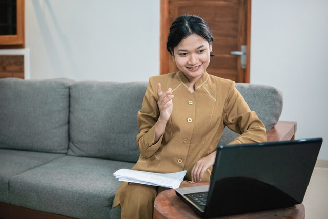 Ilustrasi ASN WFH. Foto: Dok. Shutterstock