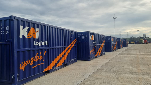 Ilustrasi angkutan batu bara KAI Logistik. Foto: KAI Logistik.