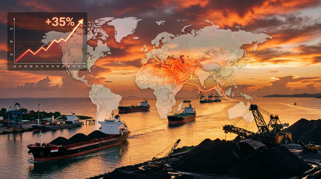 Ilustrasi krisis di Selat Hormuz. Foto: Generated by AI