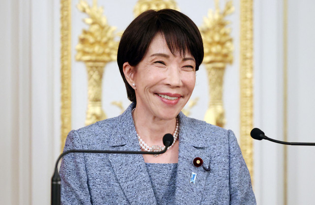 Presiden Prabowo Subianto bertemu dengan Perdana Menteri Jepang Sanae Takaichi di Akasaka Guest House, Tokyo (31/3/2026). Foto: Yoshikazu TSUNO/AFP