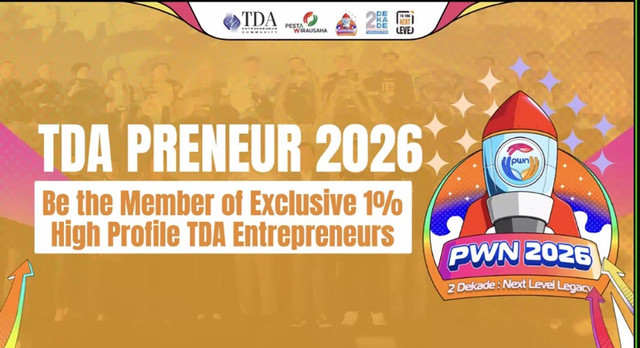 TDA Preneur 2026 Diluncurkan, Program Eksklusif Dorong Pengusaha Siap Scale Up