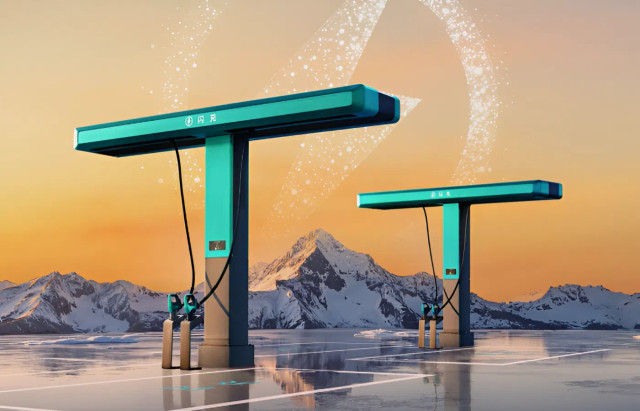 Teknologi flash charging BYD di China. Foto: BYD