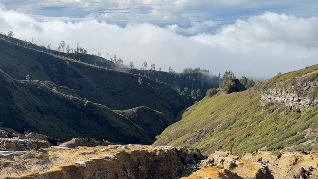 Pemandanga Gunung Ijen (Sumber: Dokumentasi Pribadi/Nandi)